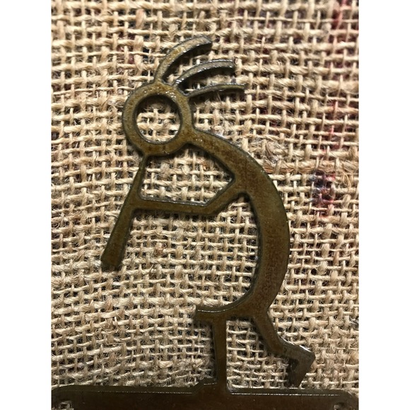 KOKOPELLI UNIQUE Light Switch Plate Hand Cut Custom Made Switch Cover Brass - Picture 2 of 7